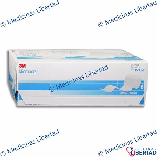 [70200534744] CINTA MICROPOROSA PIEL 3M 5CM Caja c/6