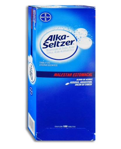 [7501008443026] ALKA-SELZER TBS EFERVESCENTES  C/100
