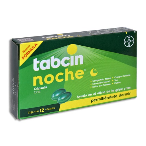 [7501008499702] TABCIN NOCHE C /12 CAPS