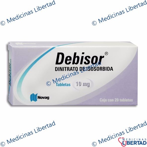 [7501075711011] DEBISOR 10MG TABLETAS  C/20