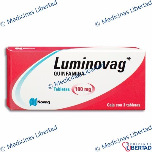 [7501075713169] LUMINOVAG ( QUINFAMIDA ) TABLETAS  C/3