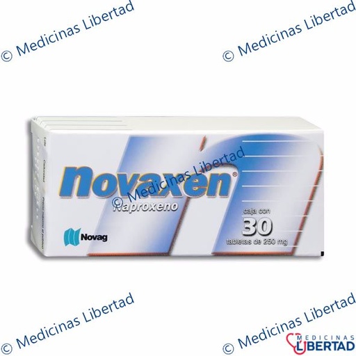 [7501075713800] NOVAXEN TABLETAS 250  C/30