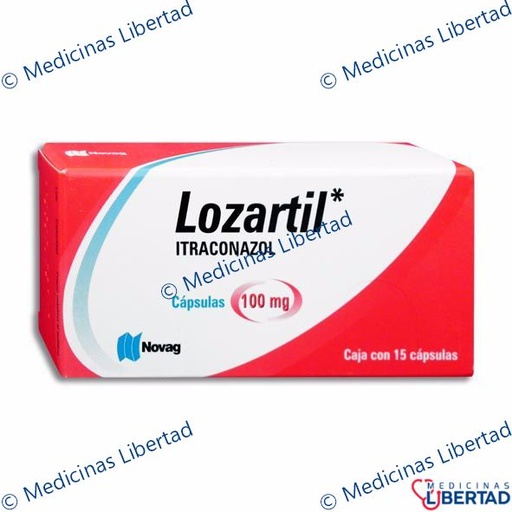 [7501075717174] ITRACONAZOL 100 MG NOVAG CAP C/15