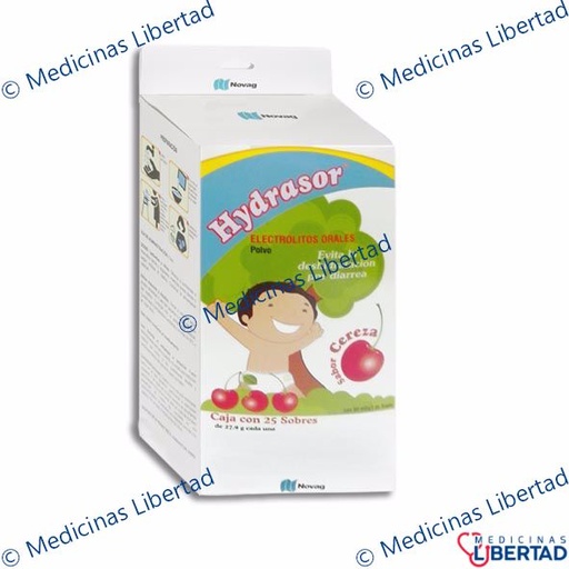 [7501075727357] HYDRASOR CEREZA Polvo en Sobres c/25