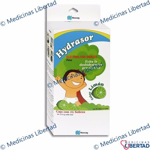 [7501075727395] HYDRASOR LIMON Polvo en Sobres c/25