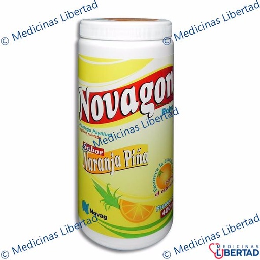 [7501075718676] NOVAGON NARANJA PIÑA Polvo 400 g