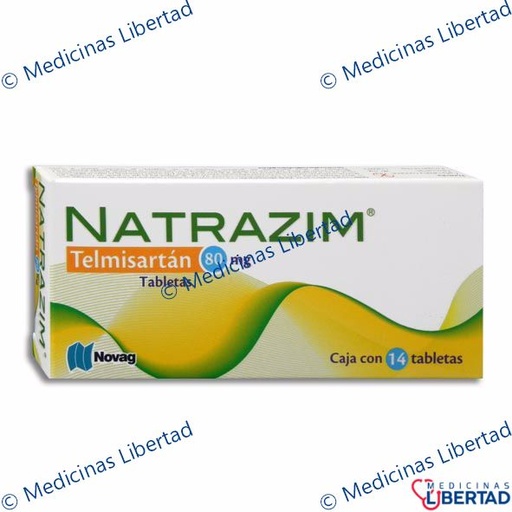 [7501075721256] NATRAZIM 80 Mg c/14 Tab.