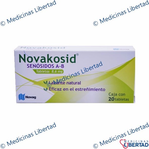 [7501075723137] NOVAKOSID ( SENOSIDOS ) TABLETAS C/20