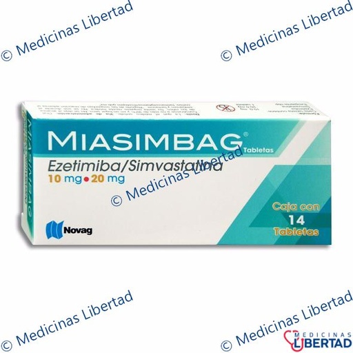 [7501075723182] MIASIMBAG Tabletas c/14