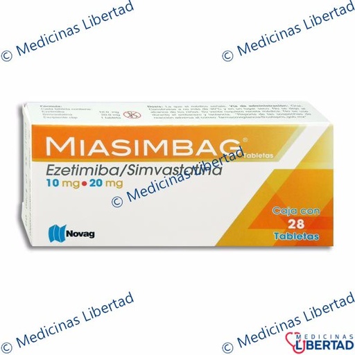 [7501075723199] MIASIMBAG TABLETAS C/28