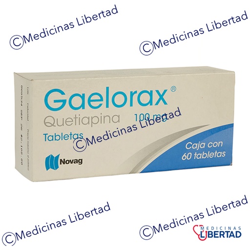 [7501075727548] GAELORAX TAB C/60 (QUETIAPINA)