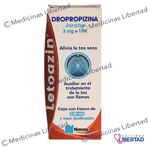 [7501075725988] LETOAZIN ( DROPROPIZINA ) 120ML