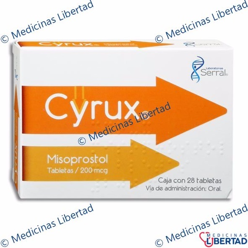[7501258205221] CYRUX/MISOPROSTOL - Tabletas - c/28