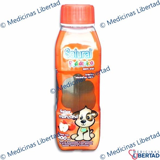 [7501349012387] SOLURAL PEDIATRICO MANZANA - Solucion - 300 ml