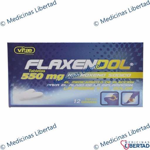 [7501478315397] FLAXENDOL TABLETAS C/12