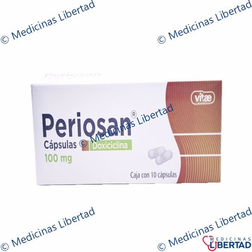 [7501478315793] PERIOSAN (DOXICICLINA) CAPSULAS C/10