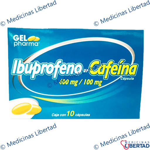 [7501478316813] IBUPROFENO-CAFEINA GELPHARMA  CAP C/10