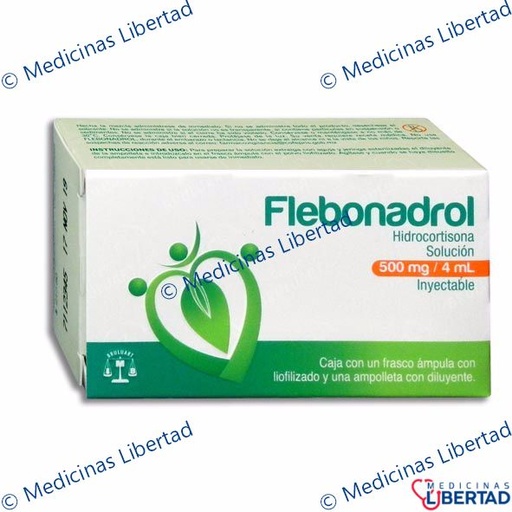 [7501537102272] FLEBONADROL ( HIDROCORTISONA )  - SOL INY - C/1