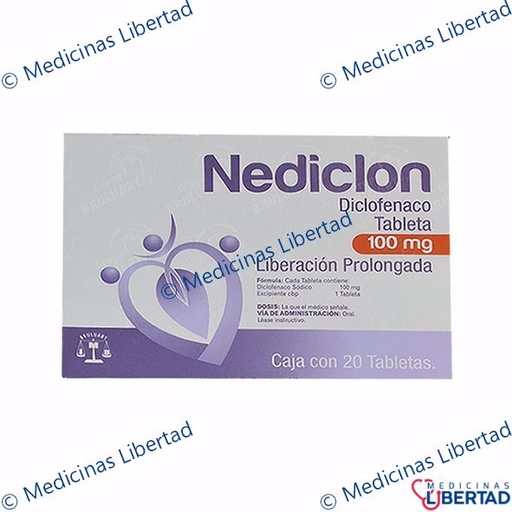 [7501537102845] NEDICLON - Tabletas LP - c/20