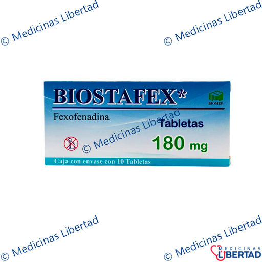[7501573904212] BIOSTAFEX 180MG- Tabletas- c/10