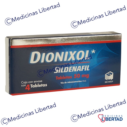 [7501573904762] DIONIXOL (SILDENAFIL) 50MG C/4