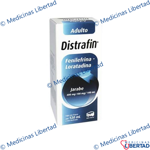 [7501573907121] DISTRAFIN ( FENILEFRINA - LORATADINA ) JBE  ADTO SOL 120 ML