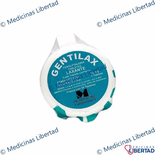 [7501737500038] GENTILAX Tabletas  c/50