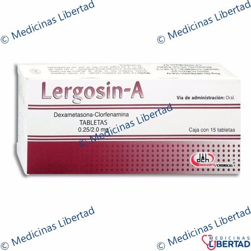 [7501825300533] LERGOSIN-A Tabletas - c/15