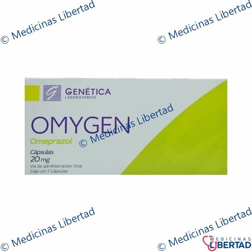 [7501842900976] OMYGEN 20MG Capsulas  C/7