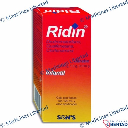 [7502001163232] RIDIN INFANTIL Jarabe 120 ml