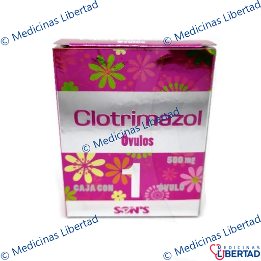 [7502001164413] CLOTRIMAZOL OVULO C/1 500 mg  SONS