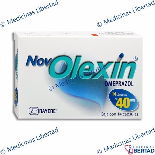 [7502003385366] NOVOLEXIN 40MG.Capsulas c/14
