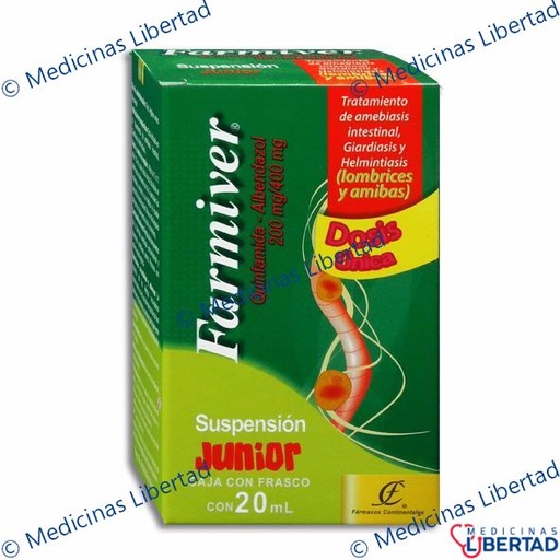 [7502006921974] FARMIVER JUNIOR Suspension 20 ml