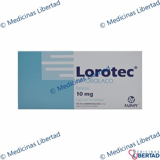 [7502009740244] LOROTEC TABLETAS  C/10