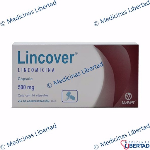 [7502009740794] LINCOVER 500 MG CAPSULAS C/16