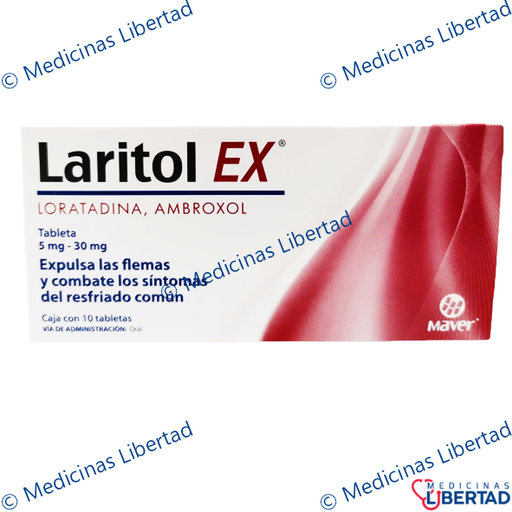 [7502009741005] LARITOL EX TABLETAS  C/10