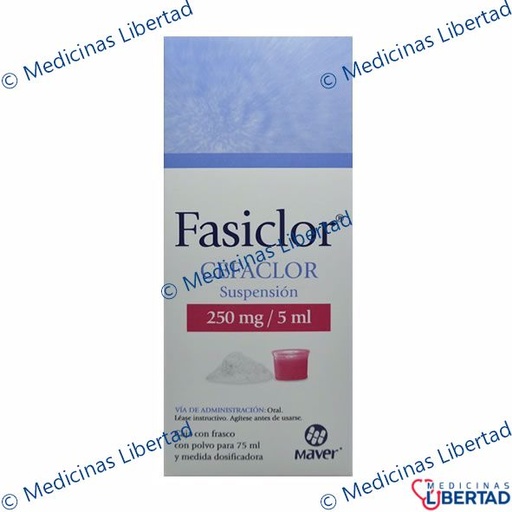 [7502009741050] FASICLOR 250MG SUSP. 75 ML