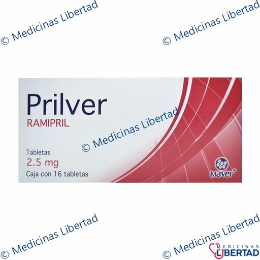 [7502009744334] PRILVER 2.5MG TABLETAS C/16