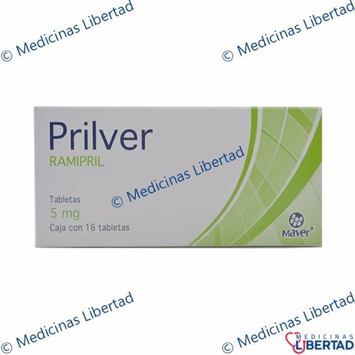 [7502009744341] PRILVER 5MG Tabletas c/16