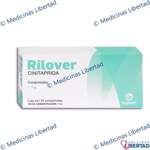 [7502009745874] RILOVER ( CINITAPRIDA ) COMPRIMIDOS C/25