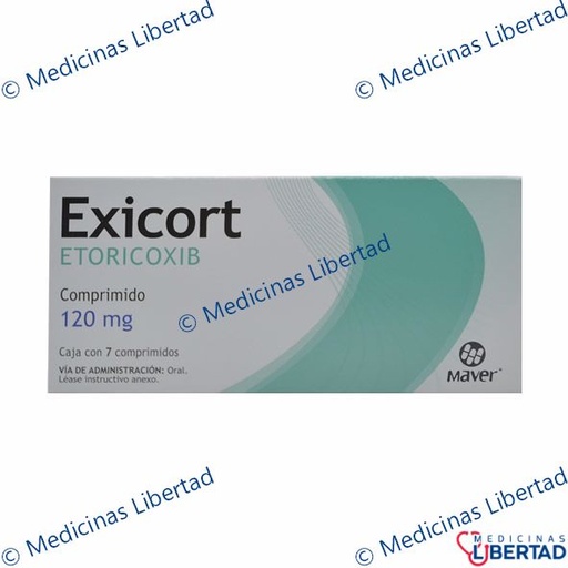 [7502009746499] EXICORT 120MG MG COMPRIMIDOS C/7