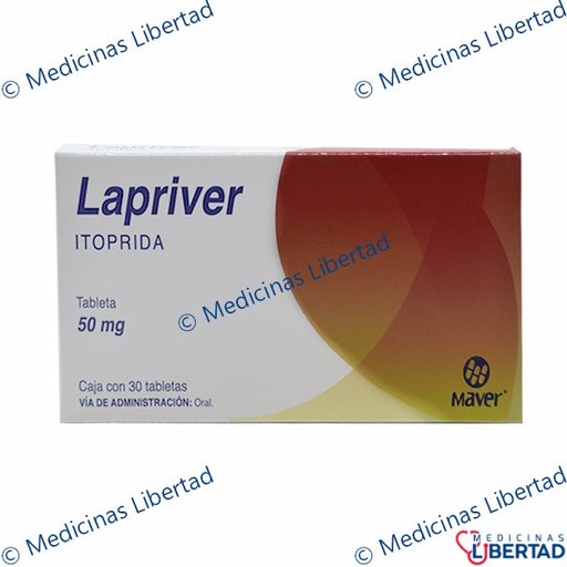 [7502009747328] LAPRIVER 50MG TAB C/30