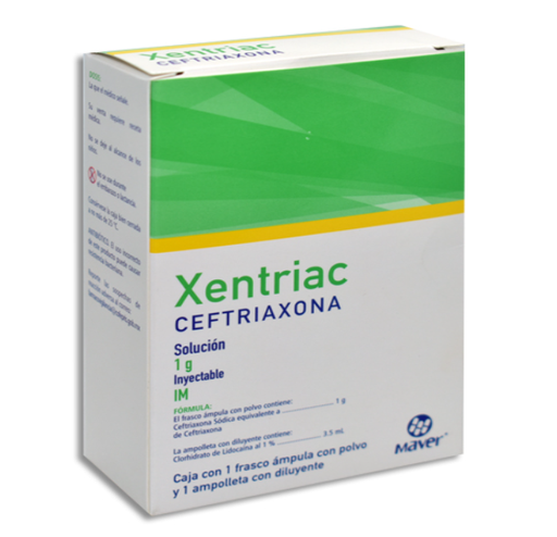 [7502009748578] XENTRIAC (CEFTRIAXONA) 1GR IM INY