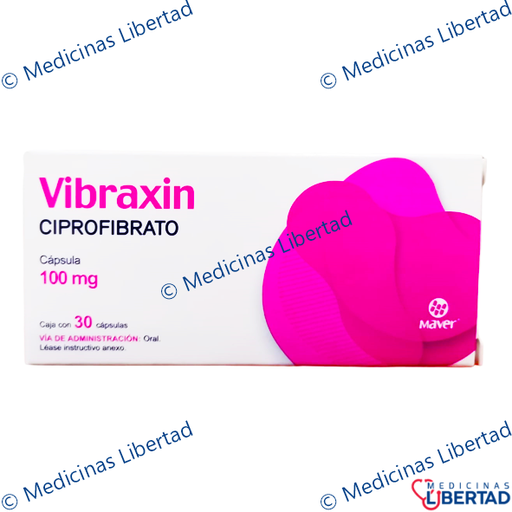 [7502009748608] VIBRAXIN (CIPROFIBRATO) 100MG C/30