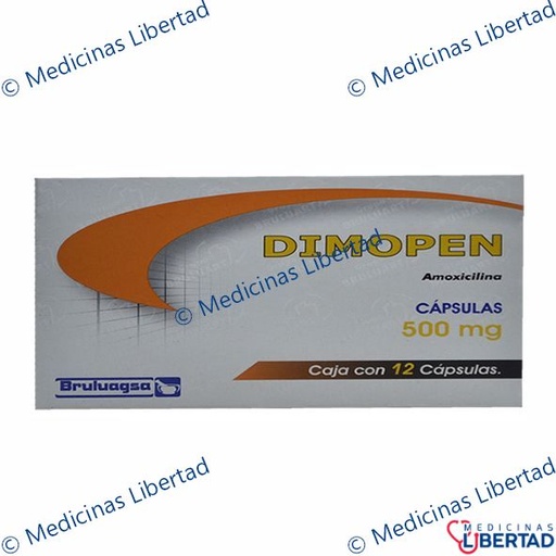[7502208892232] DIMOPEN 500MG - Capsulas - c/12
