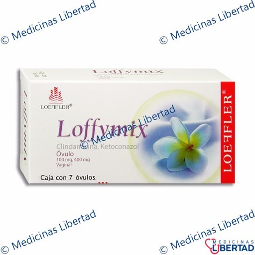[7502211784272] LOFFYMIX / CLINDAMICINA, KETOCONAZOL OVULOS  C/7