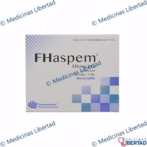 [7502213042370] FHASPEM (  BUTILHIOSCINA  )  INY C/3