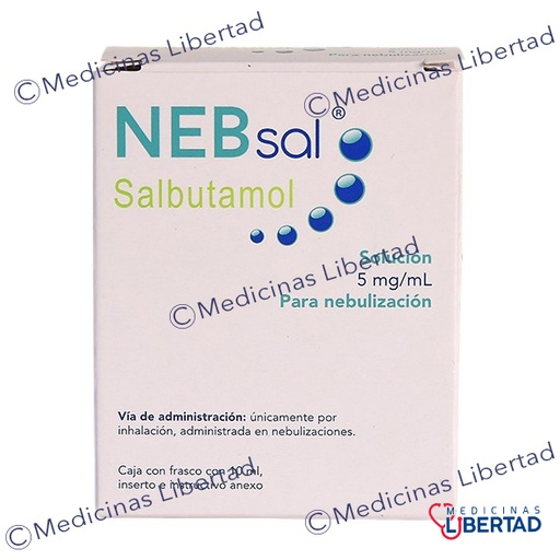 [7502213042769] NEBSAL (SALBUTAMOL) 5 MG/ML P/NEBULIZAR