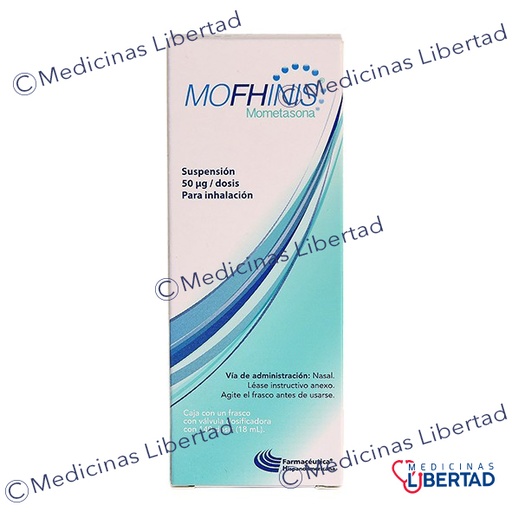 [7502213042813] MOFHINIS (MOMETASONA)SUSP. 50MCG 140 DOS 18ML
