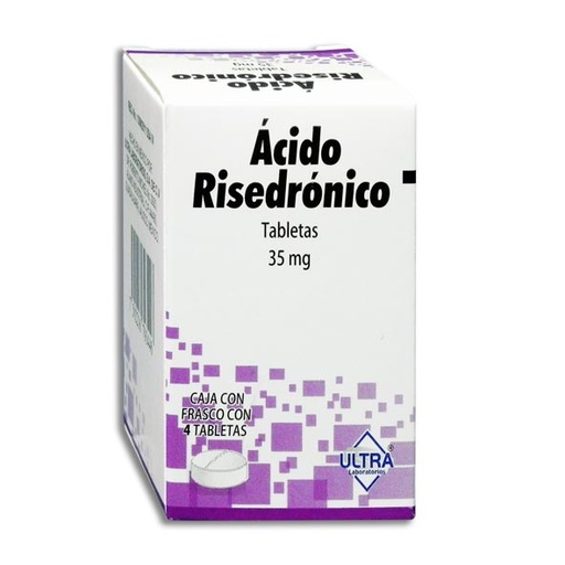 [7502216793446] ACIDO RISEDRONICO ULTRA TABLETAS c/4